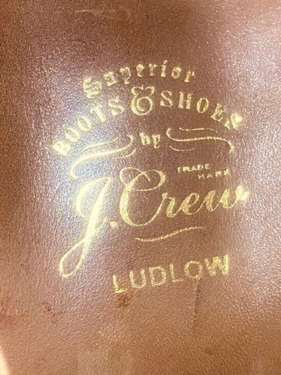 J. Crew Ludlow Brown Leather Chukka Ankle Boots Bench Men US 10D main image 7